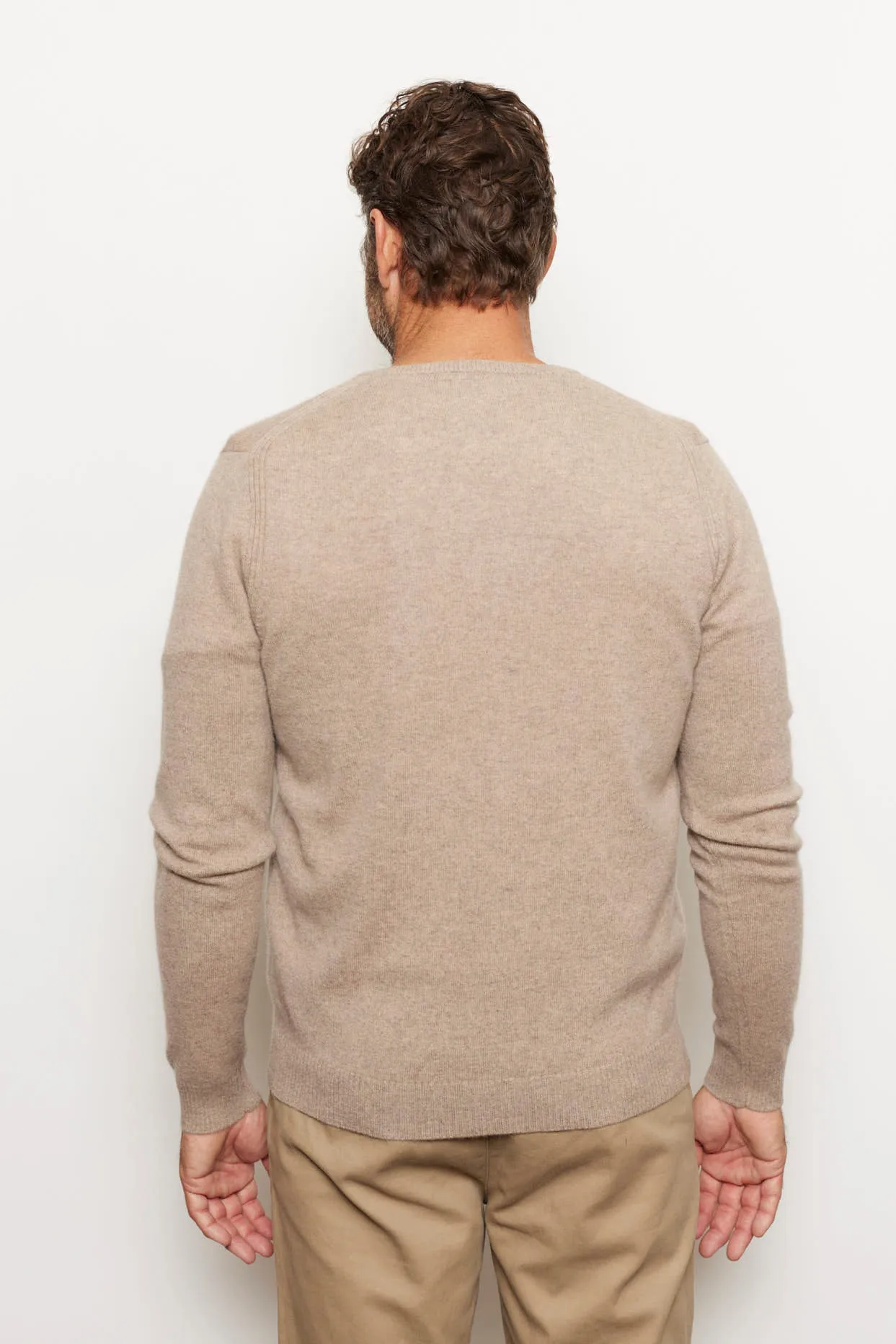 Alex Cashmere Sweater in Walnut