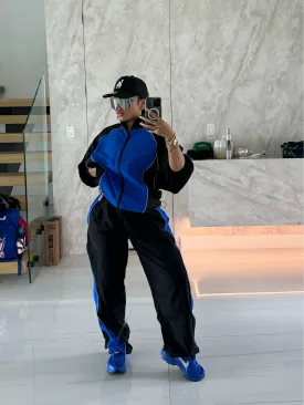 Balancing Windbreaker suit