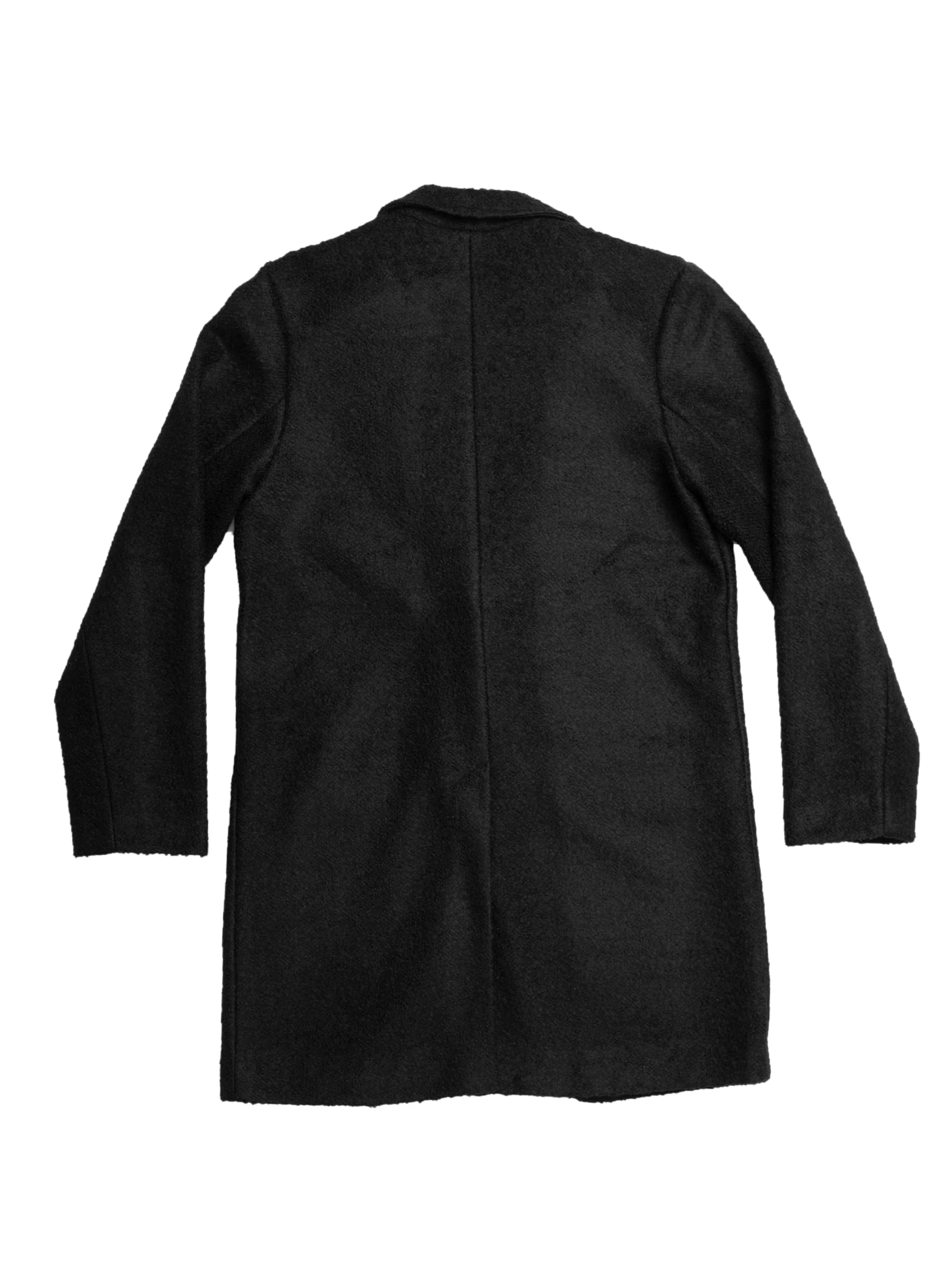 Black Bastian Wool Coat