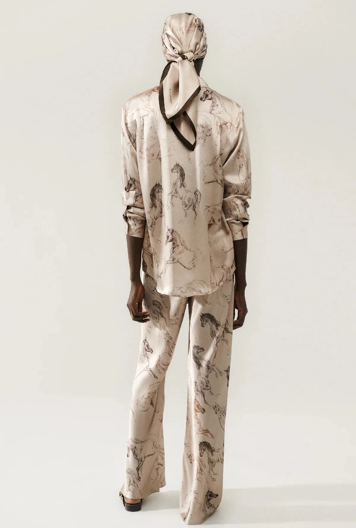 Boyfriend Shirt Wild Horses