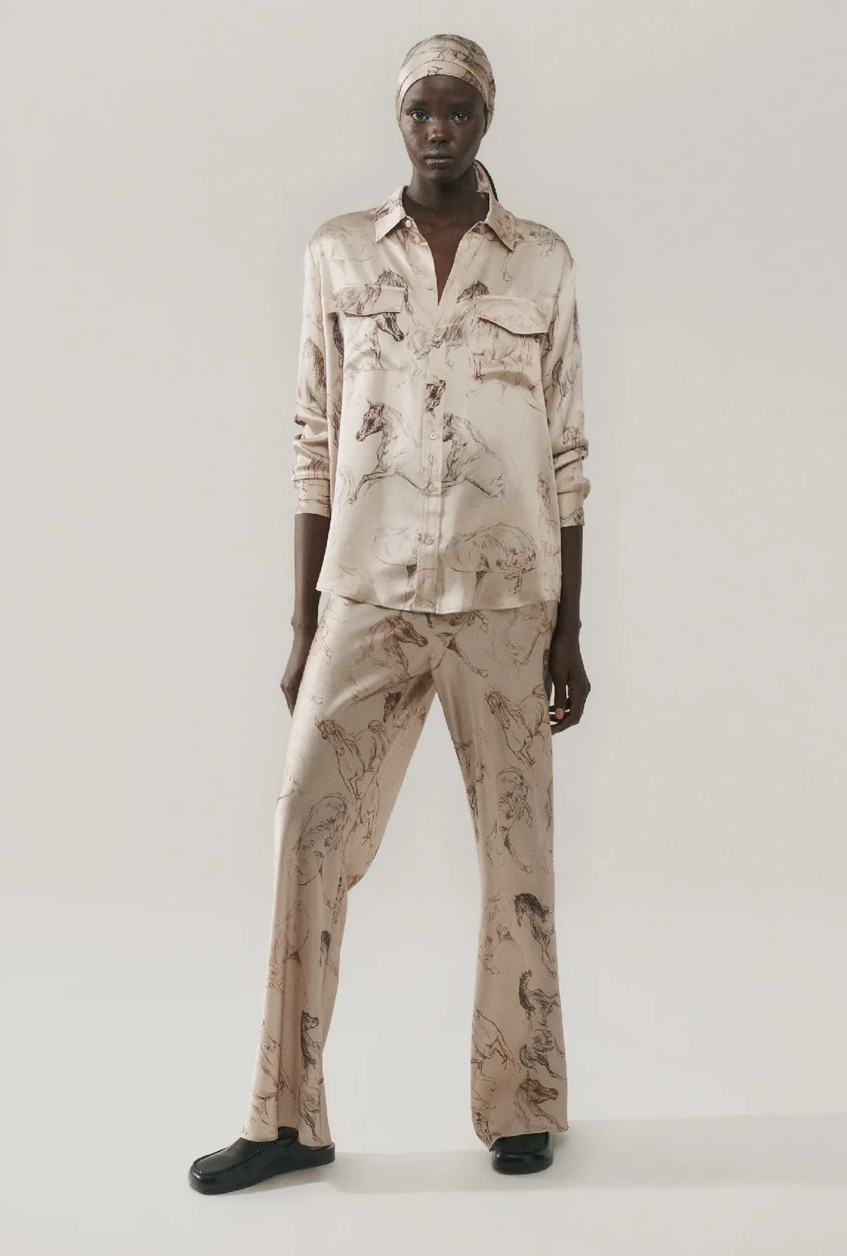 Boyfriend Shirt Wild Horses