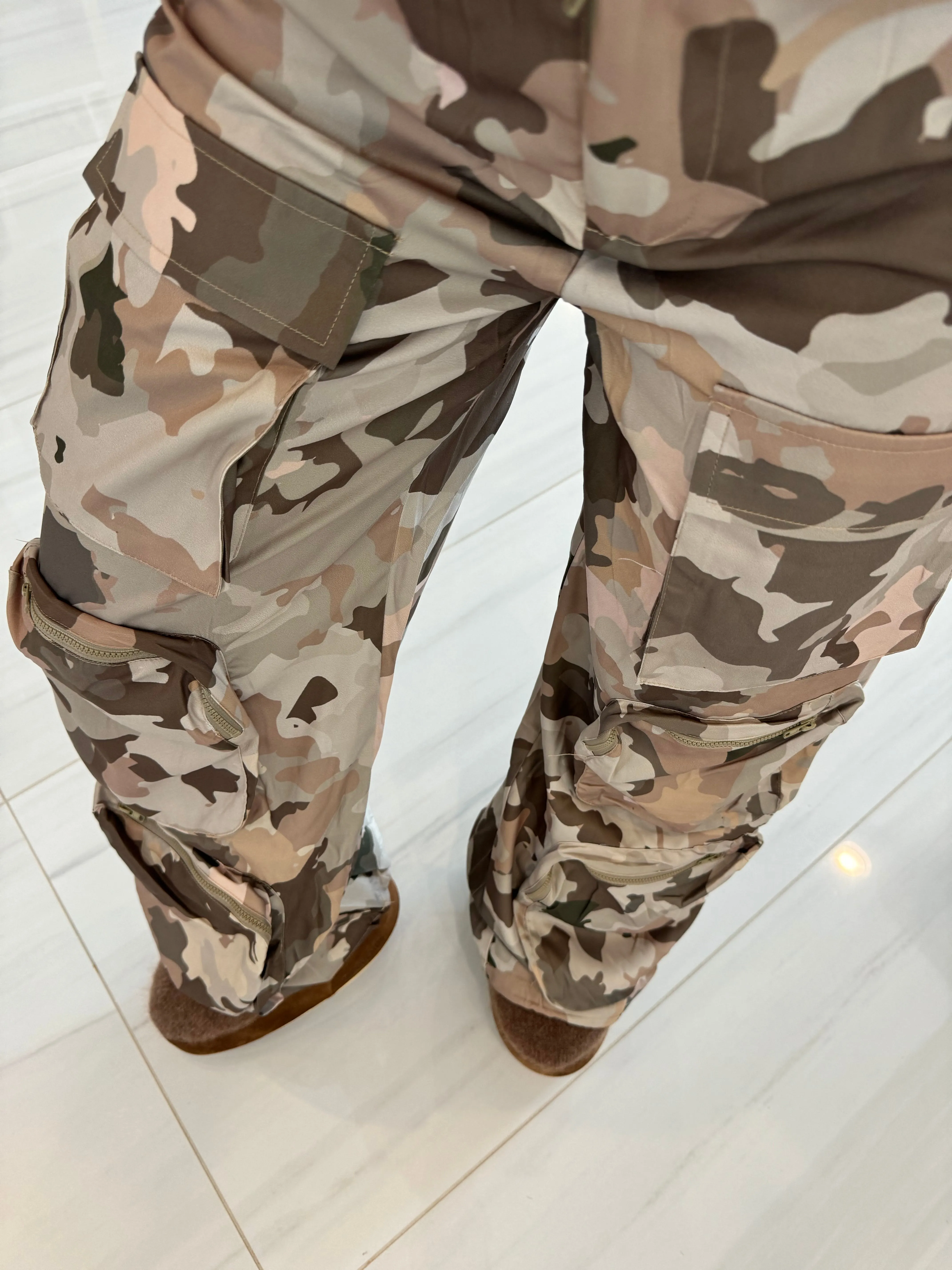 Camo Windbreaker Cargos