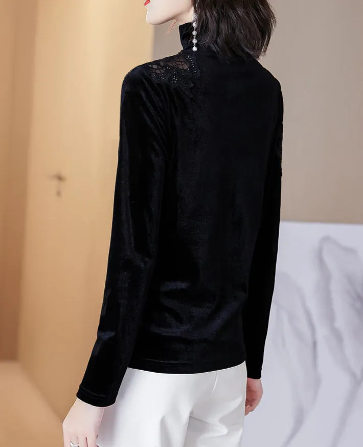 Fashion Plus Velvet Base Shirt