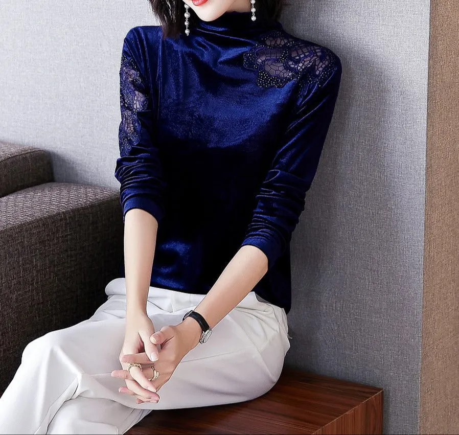 Fashion Plus Velvet Base Shirt