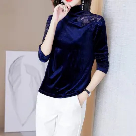 Fashion Plus Velvet Base Shirt