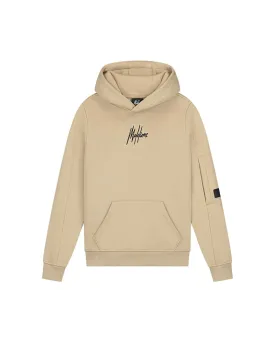 Malelions Junior Cargo Hoodie | Light Brown