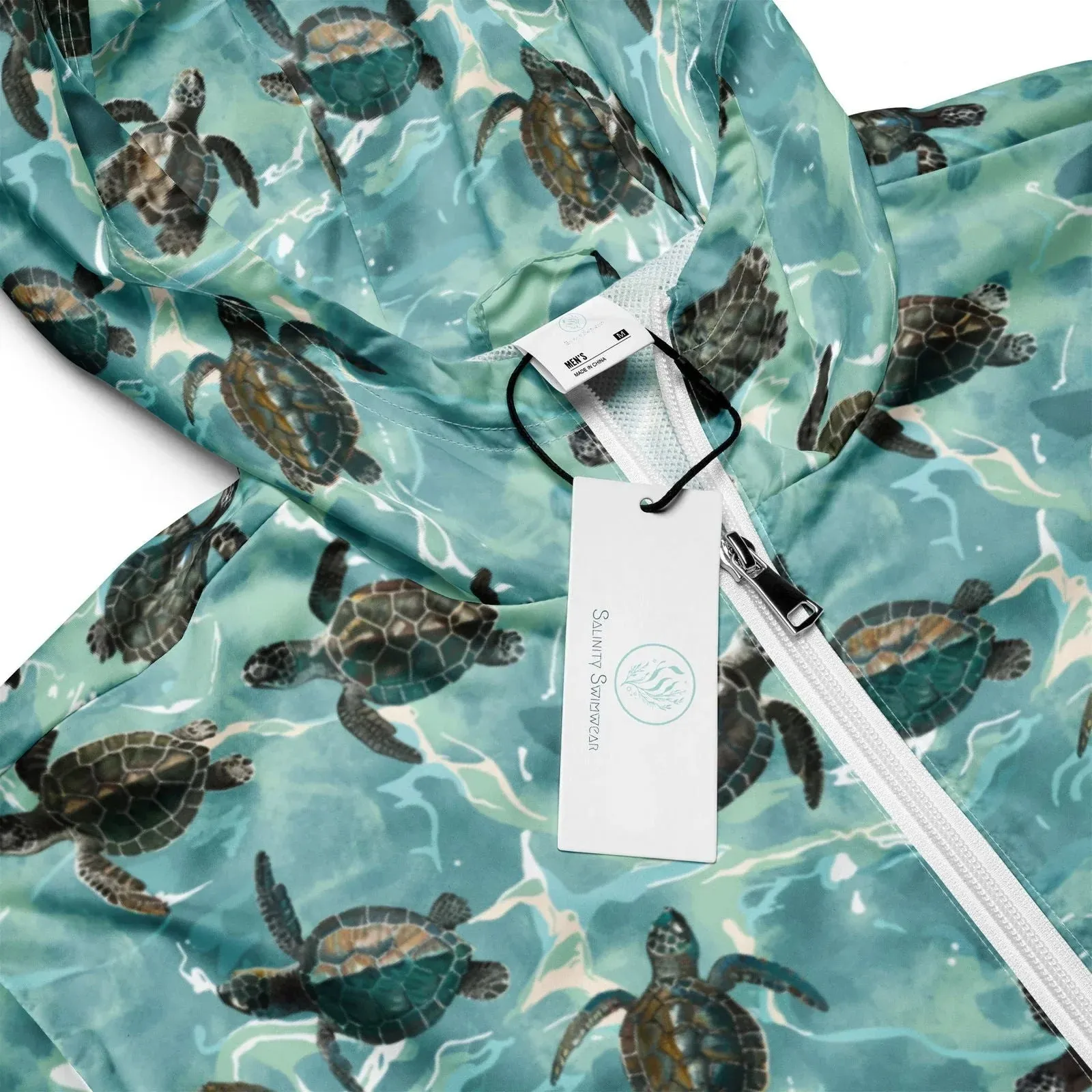Oceanic Sea Turtle Men’s Windbreaker