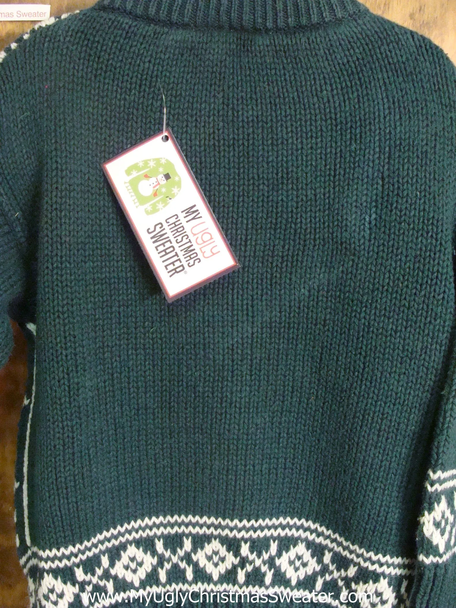 Reindeer Nordic Child Size Christmas Sweater