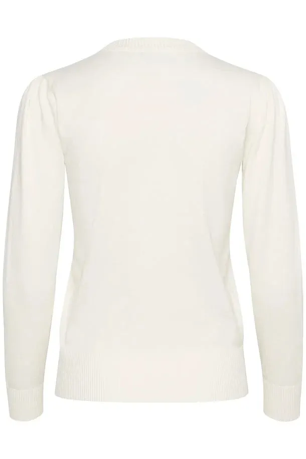 SAINT TROPEZ - Mila Pullover Knit - Ice