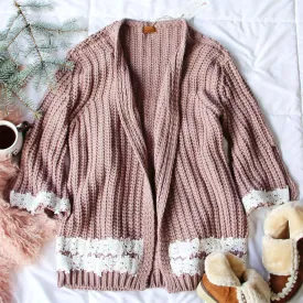 Spool Lux Knit   Lace Sweater