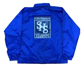 Stamp Logo Windbreaker - Blue