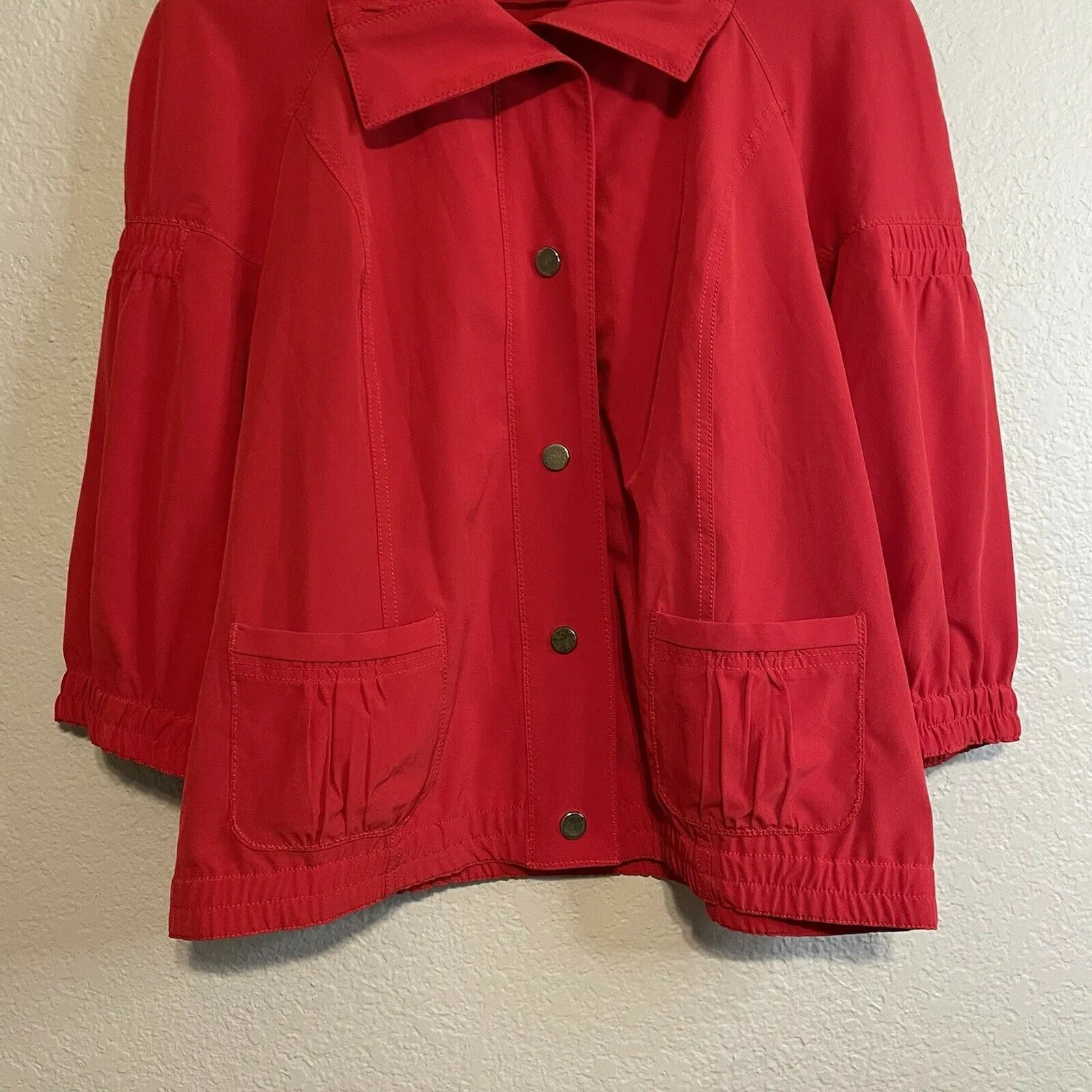 Windbreaker Button Jacket